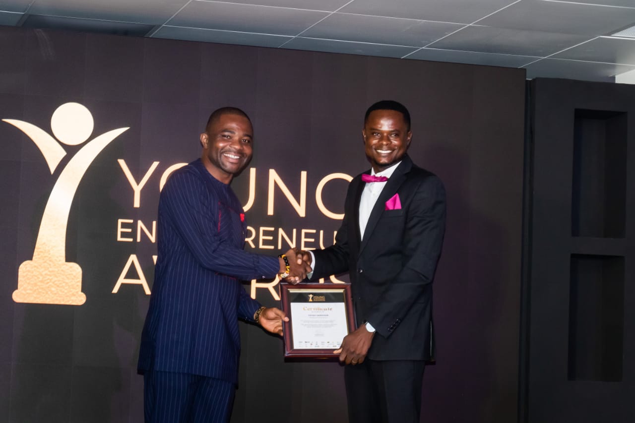 Floramaria honoured at Young Entrepreneurs Award